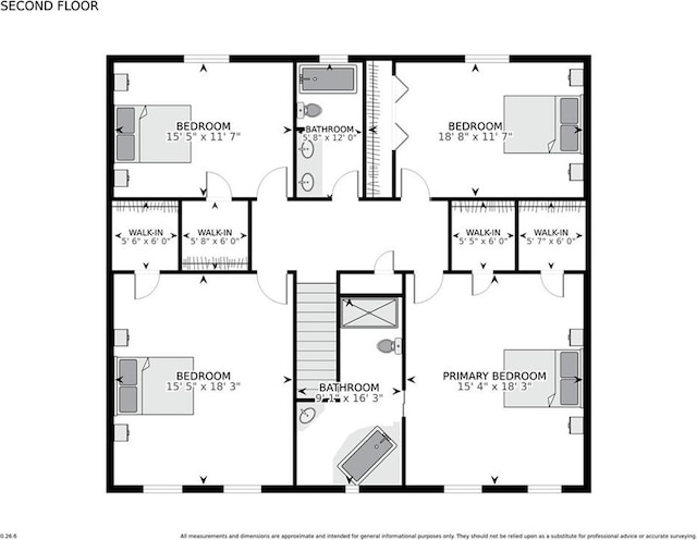 2442 Killdeer St, New Orleans, LA 70122 - home floor plan