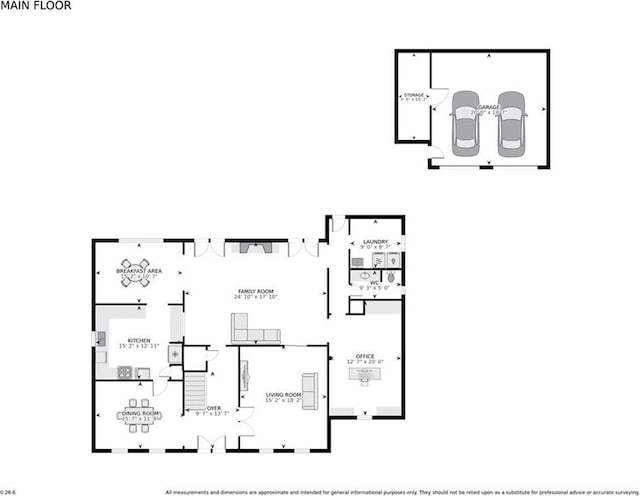 2442 Killdeer St, New Orleans, LA 70122 - property floor plan