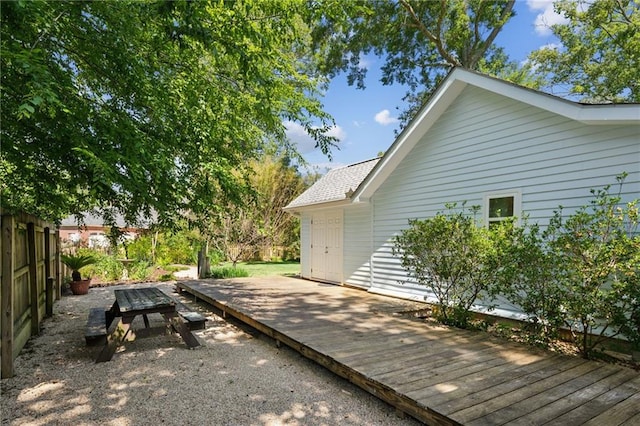 310 Scotchpine Dr, Mandeville, LA 70471 - view of yard with a wooden deck