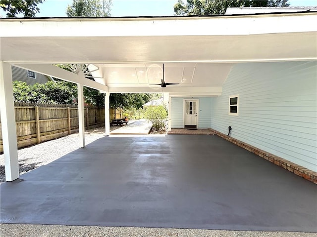 310 Scotchpine Dr, Mandeville, LA 70471 - view of patio featuring ceiling fan