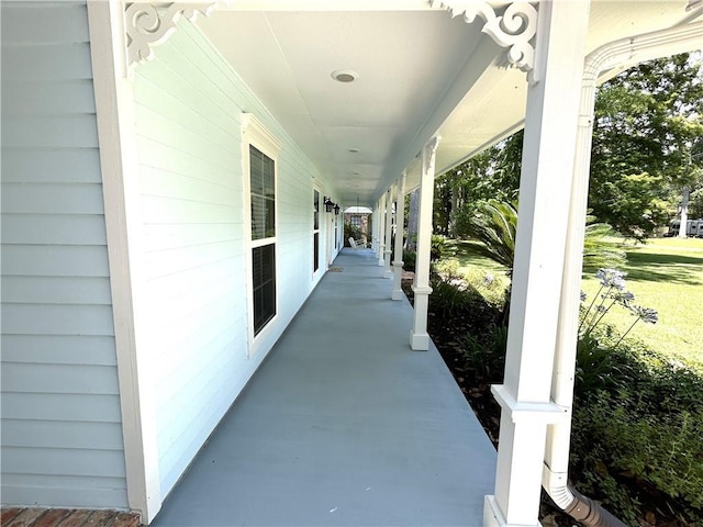 310 Scotchpine Dr, Mandeville, LA 70471 - view of covered porch