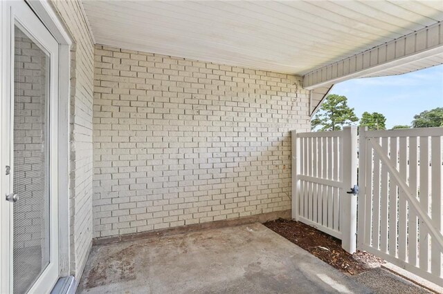 3805 Houma Blvd Unit C101, Metairie, LA 70006 - view of patio featuring a gate