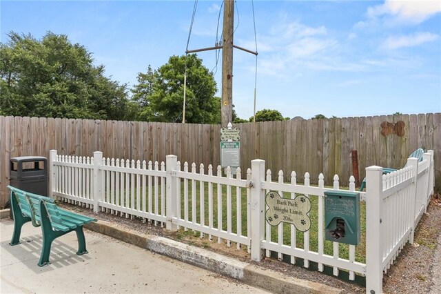 3805 Houma Blvd Unit C101, Metairie, LA 70006 - view of gate