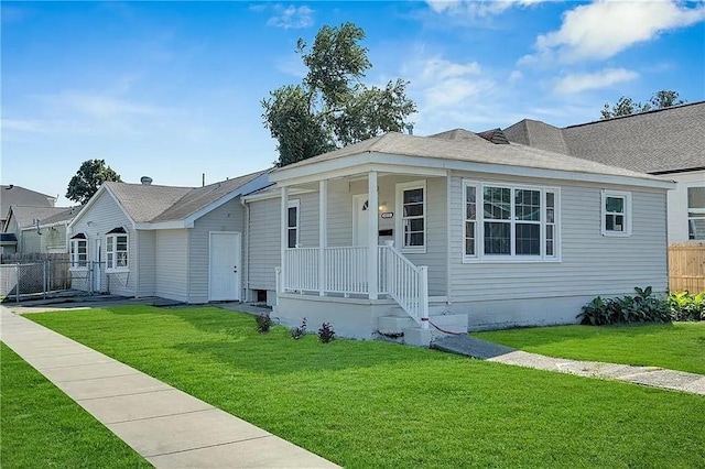 6073 Wickfield Dr, New Orleans, LA 70122 - view of front of home featuring a porch