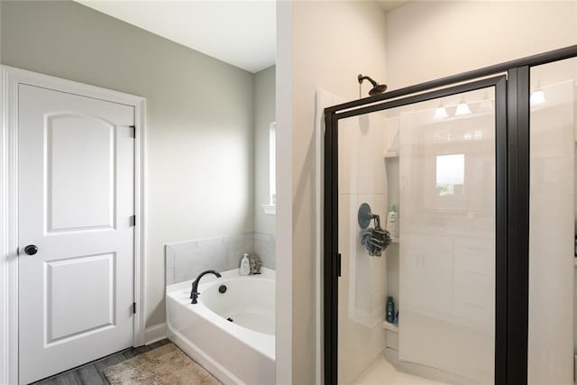 6476 Nesting Dr, Gonzales, LA 70737 - bathroom with a shower stall and a bath