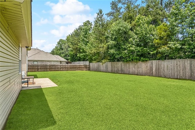 322 Palermo Dr, Slidell, LA 70458 - fenced backyard featuring a patio area