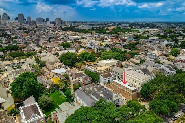 1323 Dauphine St Unit 3, New Orleans, LA 70116 - bird's eye view of city skyline