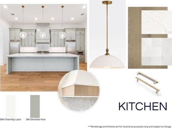 110 Wren St Unit 110, New Orleans, LA 70124 - kitchen with stainless steel fridge, light countertops, a sink, stainless steel built in refrigerator, and recessed lighting