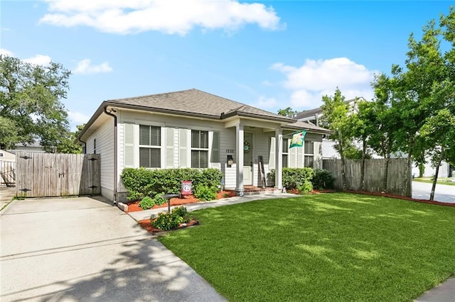 1233 Brockenbraugh Ct, Metairie, LA 70005 - view of front of home featuring a gate and driveway