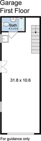 4501 Canal St, New Orleans, LA 70119 - view of floor plan / room layout