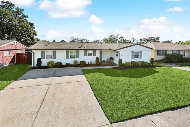 4009 Purdue Dr, Metairie, LA 70003 - ranch-style house with concrete driveway