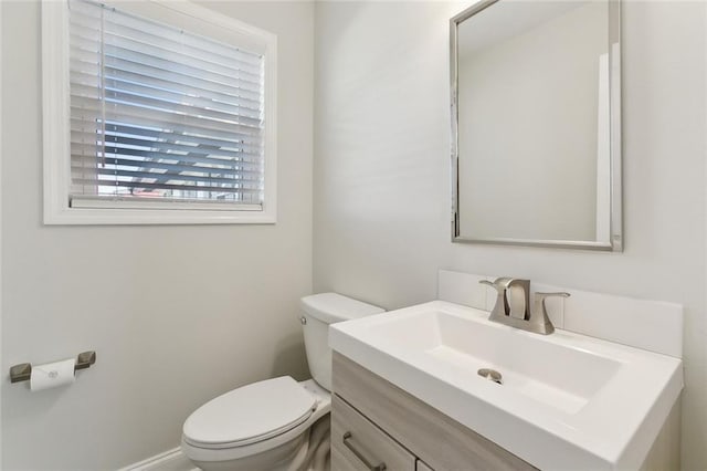 4009 Purdue Dr, Metairie, LA 70003 - half bathroom with toilet and vanity