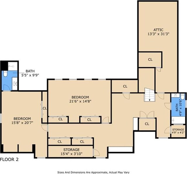 105 Mulberry Dr, Metairie, LA 70005 - floor plan / room layout