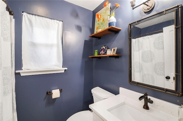 5844 Fleur De Lis Dr, New Orleans, LA 70124 - full bathroom featuring toilet and vanity