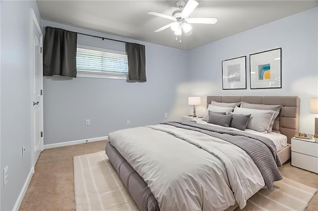 2305 Generes Dr, Harahan, LA 70123 - bedroom with light carpet and ceiling fan