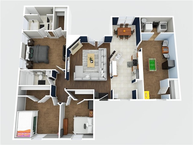 1613 Live Oak St, Slidell, LA 70460 - view of home floor plan