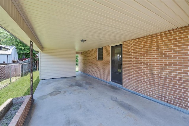 564 Saint Ann St, Marrero, LA 70072 - view of patio with a carport