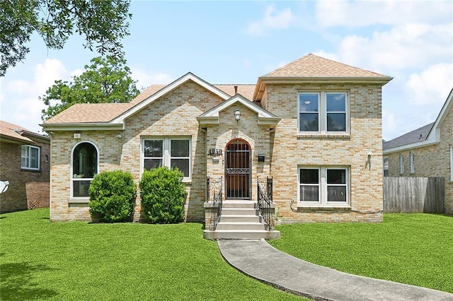 4959 Elysian Fields Ave, New Orleans, LA 70122 - view of front of home featuring brick siding and a shingled roof