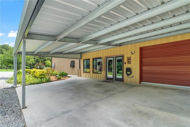 18064 Faller Rd, Tickfaw, LA 70466 - garage with french doors