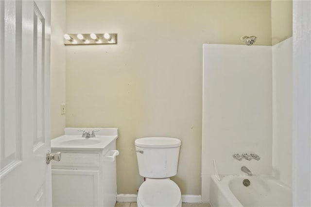 3337 Saint Ann St, New Orleans, LA 70119 - full bath featuring vanity, toilet, and shower / bathtub combination