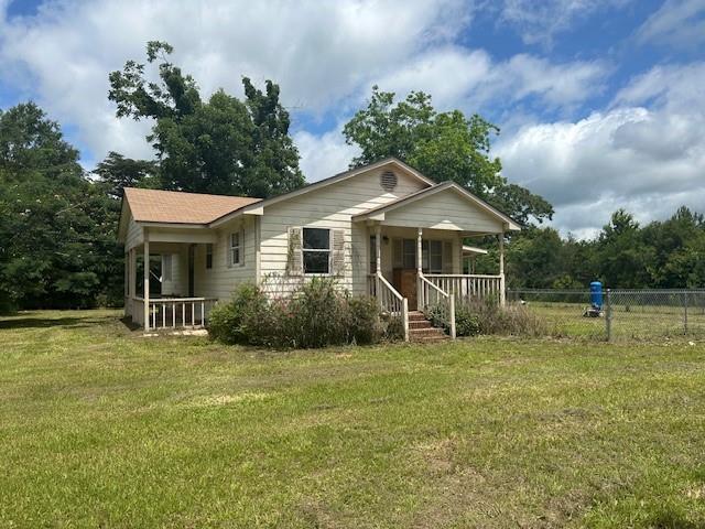 44373 Elmer Magee Rd, Franklinton, LA 70438 - view of front of house featuring a porch