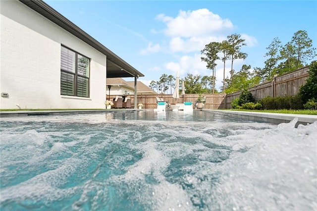 121 Chateau Papillon Ln, Mandeville, LA 70471 - view of swimming pool featuring a fenced backyard