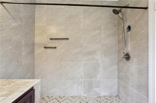 4435 Baccich St, New Orleans, LA 70122 - full bath featuring a tile shower and vanity