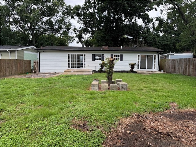 1005 David Dr, Metairie, LA 70003 - back of property featuring entry steps