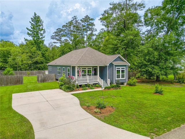 72163 Indian Trail Rd, Abita Springs, LA 70420 - view of front of property featuring covered porch
