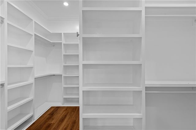 1208 Lucille Ave, Metairie, LA 70003 - walk in closet featuring wood finished floors