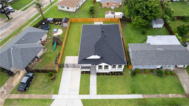 1208 Lucille Ave, Metairie, LA 70003 - aerial perspective of suburban area