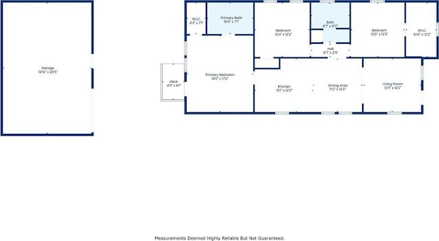 2327 Pauline St, New Orleans, LA 70117 - home floor plan