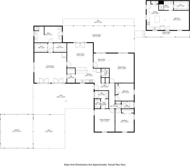 2108 Washington St, Franklinton, LA 70438 - room layout