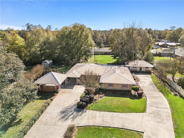2108 Washington St, Franklinton, LA 70438 - aerial view of property and surrounding area