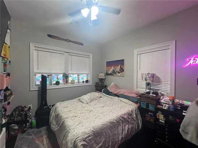 2716 Lavender St, New Orleans, LA 70122 - bedroom with ceiling fan