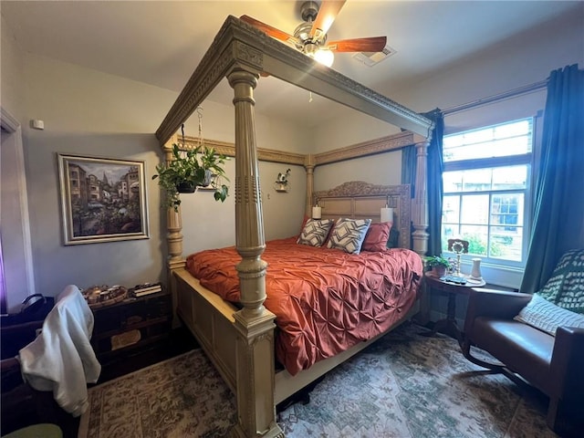 2716 Lavender St, New Orleans, LA 70122 - bedroom featuring ceiling fan