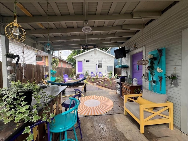 2716 Lavender St, New Orleans, LA 70122 - view of patio / terrace