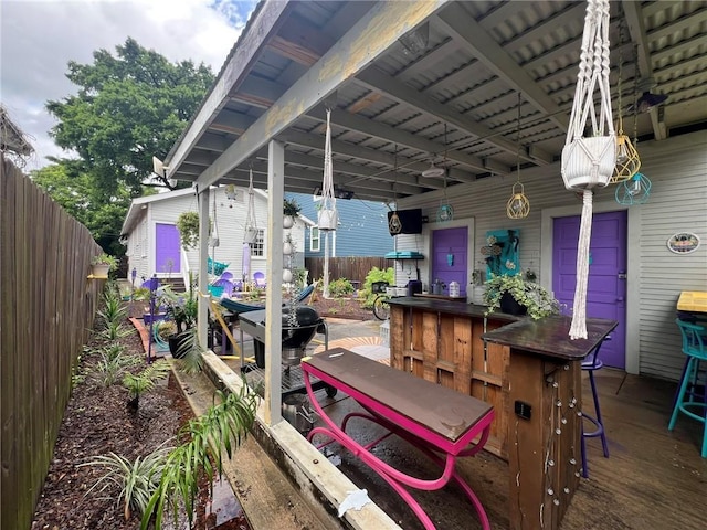 2716 Lavender St, New Orleans, LA 70122 - view of patio / terrace