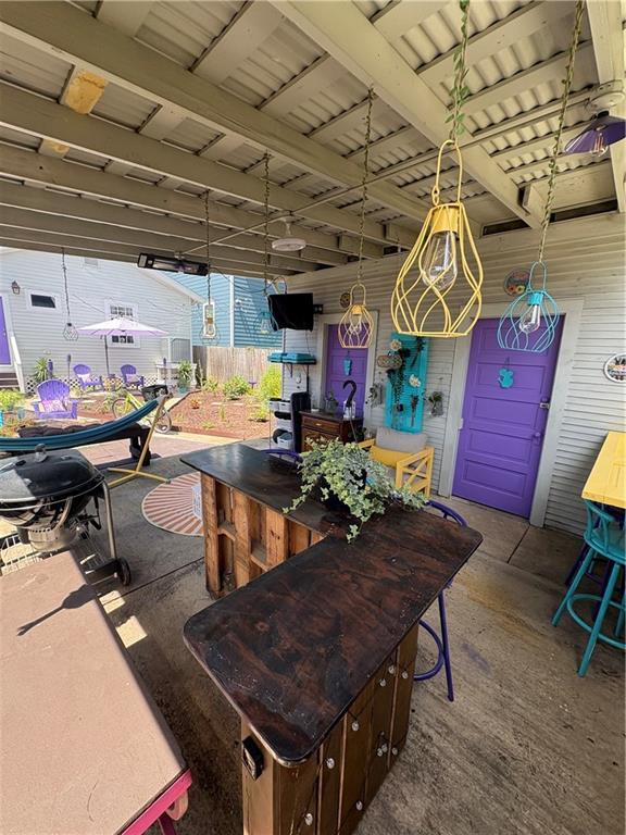 2716 Lavender St, New Orleans, LA 70122 - view of patio