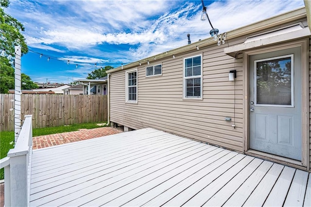 1017 Marian Ave, Metairie, LA 70001 - view of wooden terrace