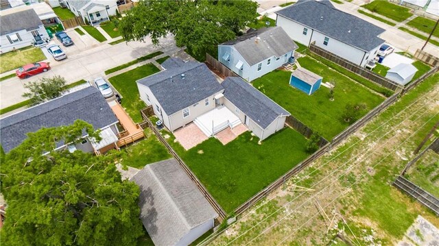 1017 Marian Ave, Metairie, LA 70001 - aerial perspective of suburban area