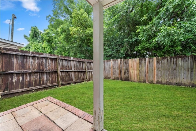 5315 Arlington Ct, Baton Rouge, LA 70820 - fenced backyard with a patio