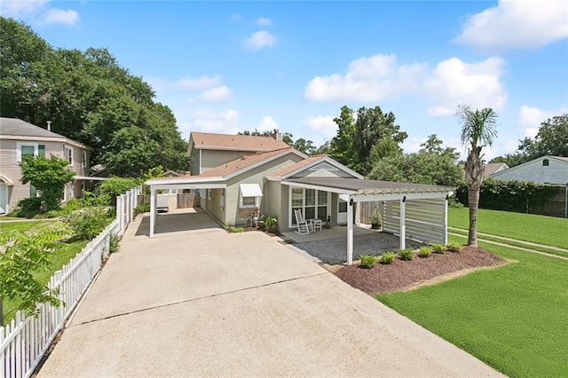 623 Bonnabel Blvd, Metairie, LA 70005 - view of front of home with concrete driveway and stucco siding