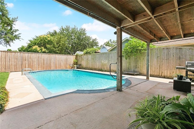 623 Bonnabel Blvd, Metairie, LA 70005 - view of swimming pool with a patio area and a fenced backyard