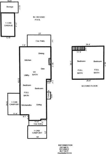 623 Bonnabel Blvd, Metairie, LA 70005 - home floor plan