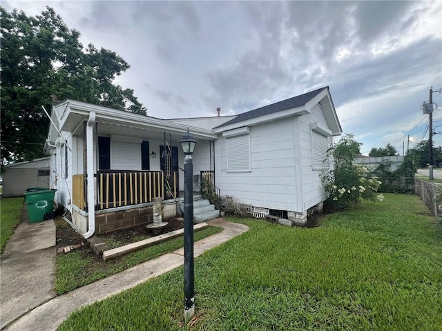 1638 Stafford St, Gretna, LA 70053 - view of front of house with covered porch