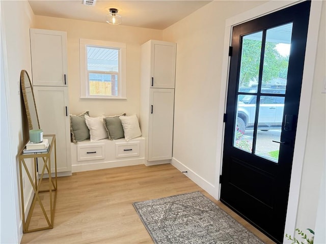 4413 Napoli Dr, Metairie, LA 70002 - mudroom featuring light wood-style flooring and baseboards