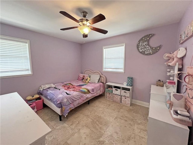 6021 Amhurst St, Metairie, LA 70003 - bedroom with a ceiling fan