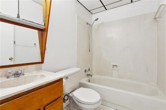 929 Franklin Ave, Jefferson, LA 70123 - full bath with toilet, vanity, and shower / tub combination