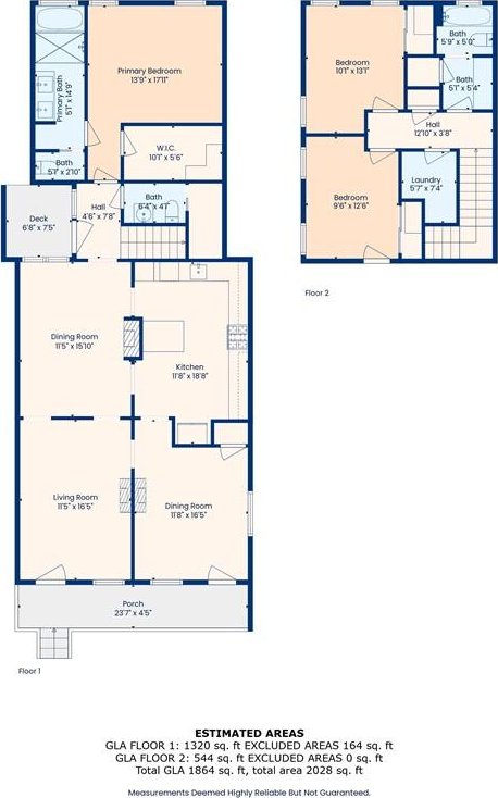 2417 Rousseau St, New Orleans, LA 70130 - floor plan / room layout